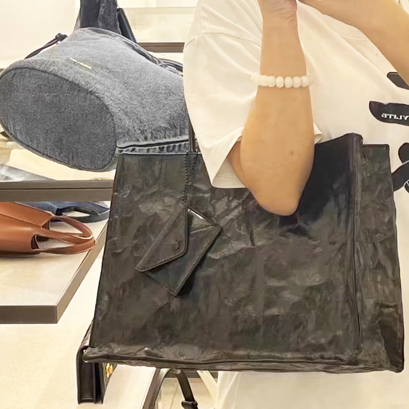 Korean Casual Kraft Paper Tote - đánh giá và giá Luxury Bags Tote