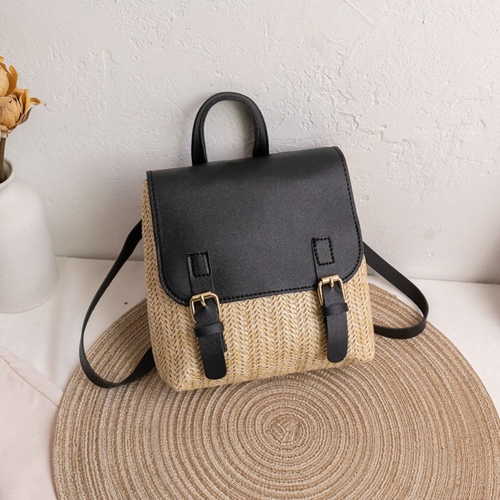 Versatile Bag PU Leather Straw - đánh giá và giá Luxury Bags Leather