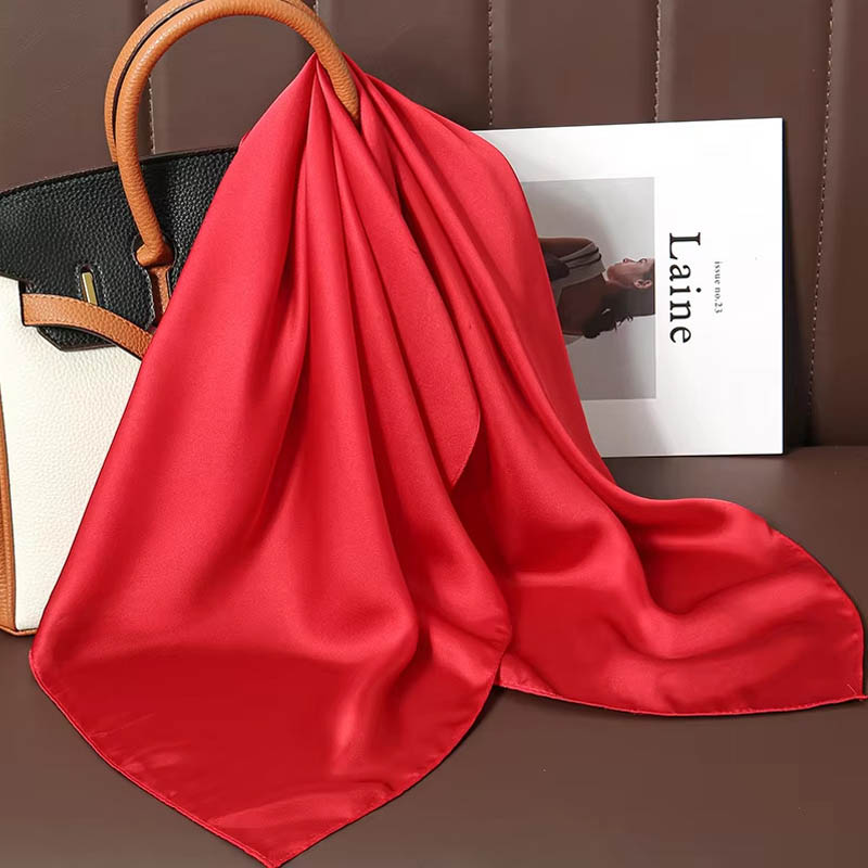Luxury Solid Color Silk Square - đánh giá và giá Luxury Bags China