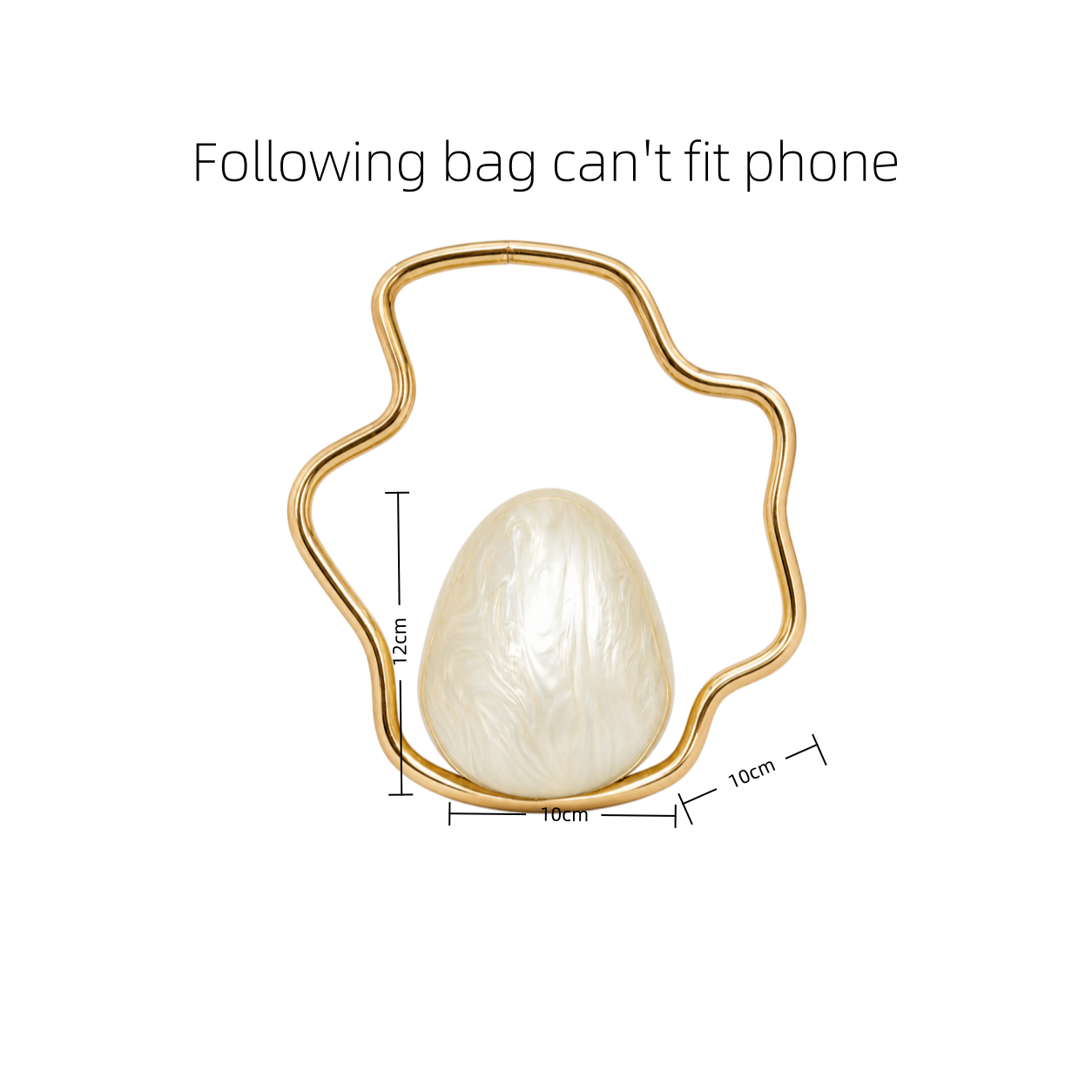 Women mini Acrylic Egg Bag Cut - đánh giá và giá Luxury Bags Cute