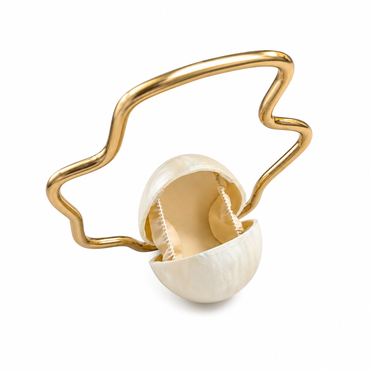 Women mini Acrylic Egg Bag Cut - đánh giá và giá Luxury Bags Cute