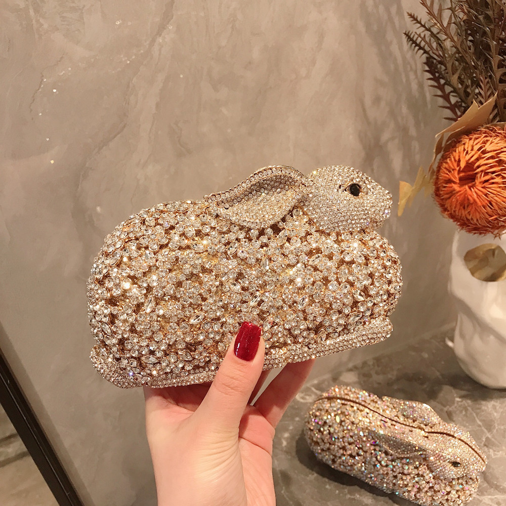 Luxury Cute Rabbit Metal Box C - đánh giá và giá Luxury Bags Cute