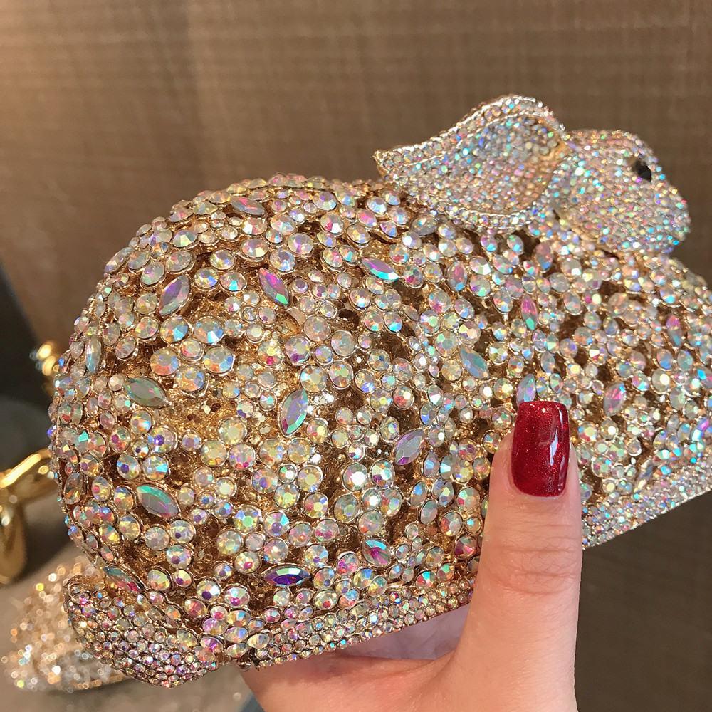 Luxury Cute Rabbit Metal Box C - đánh giá và giá Luxury Bags Cute