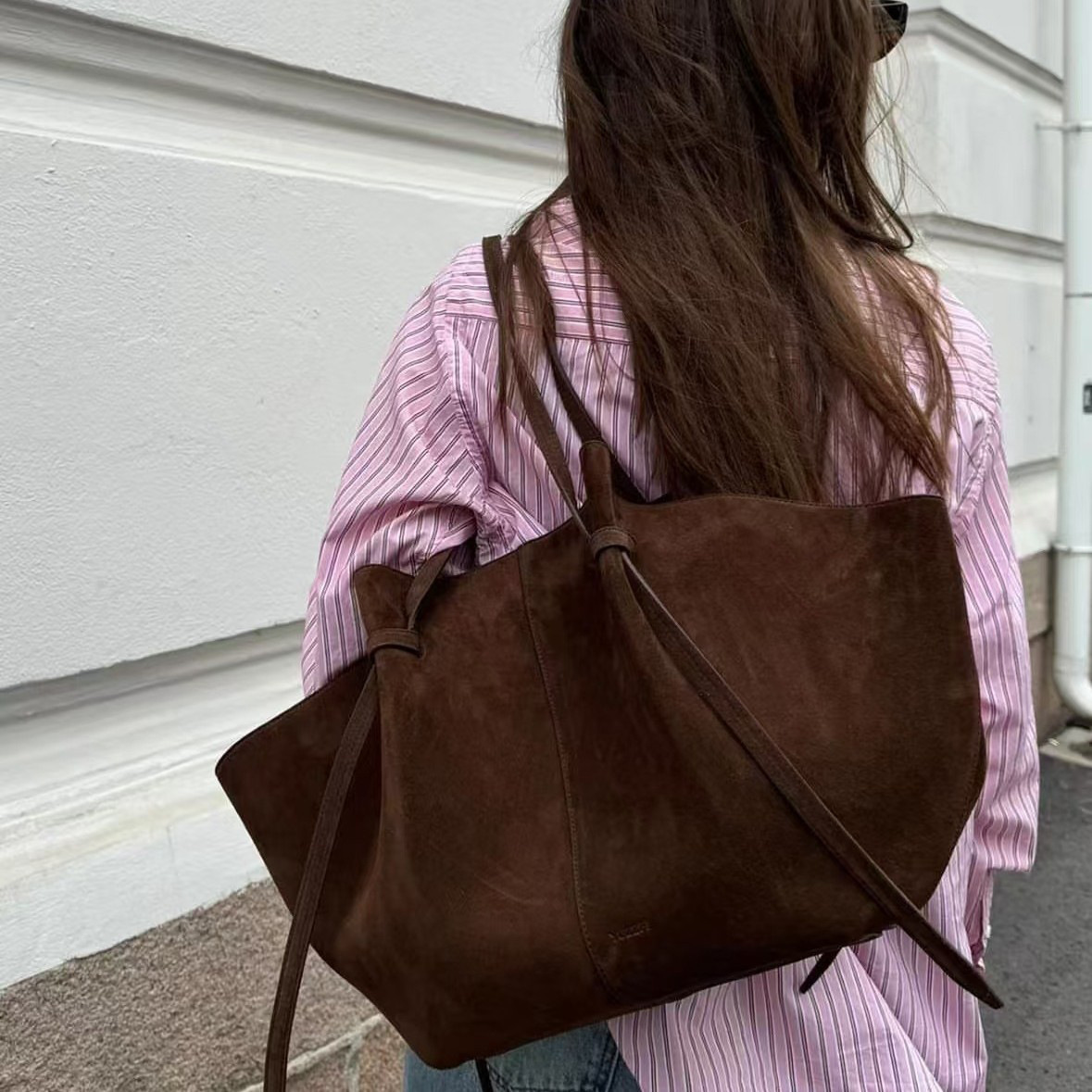 Faux Suede Tote Bags For Women - đánh giá và giá Luxury Bags Tote