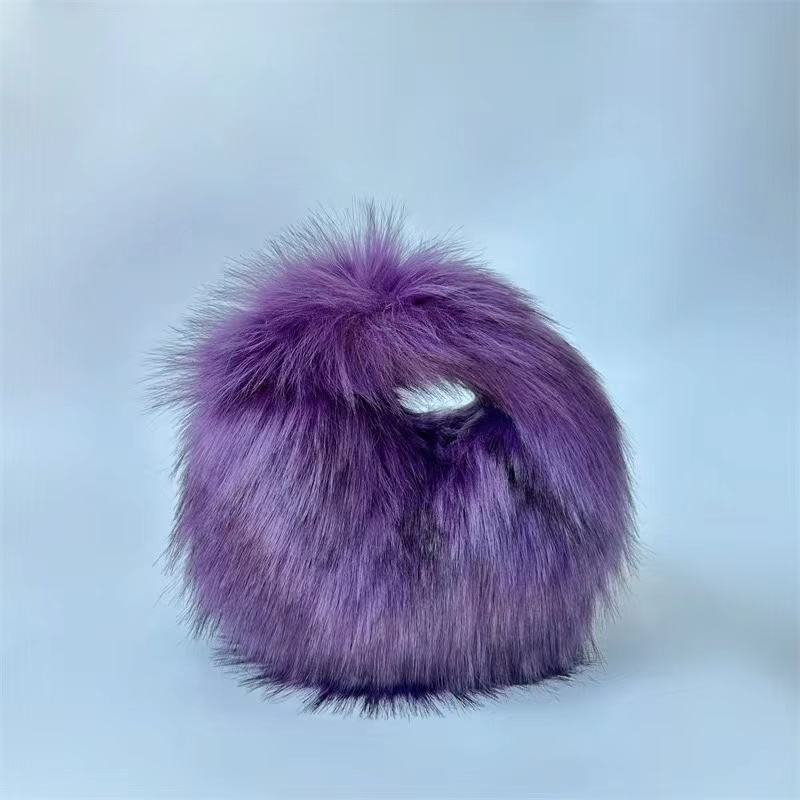 Fur Women's Small Half Moon Ba - đánh giá và giá Luxury Bags Cute