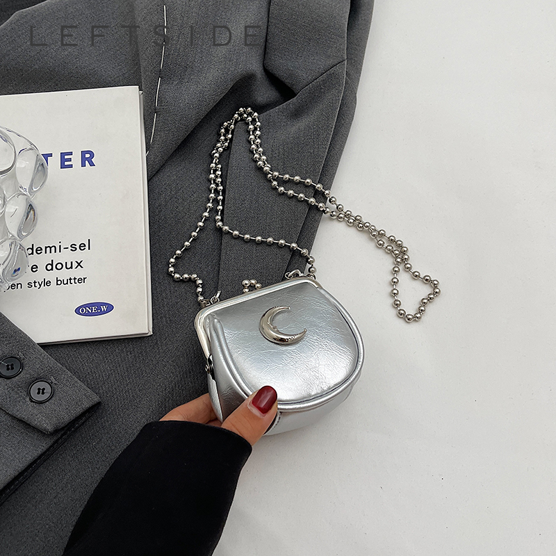 Silver Mini Cute Crossbody Bag - đánh giá và giá Luxury Bags Cute